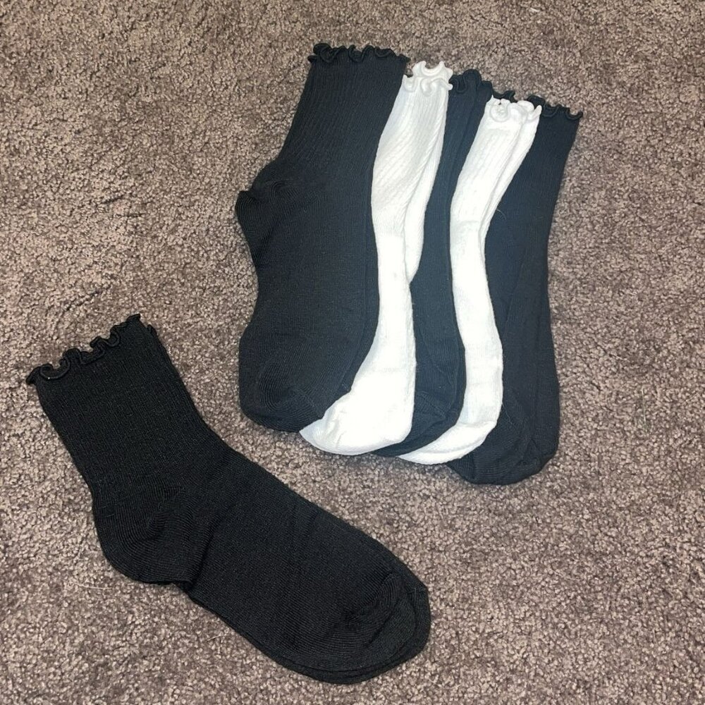 lettuce trim set of socks